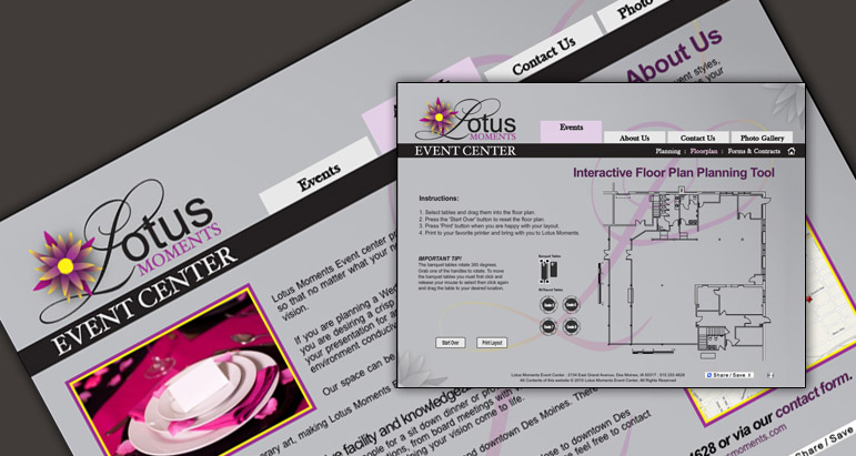 Lotus Moments Web Design - Boulder, Colorado